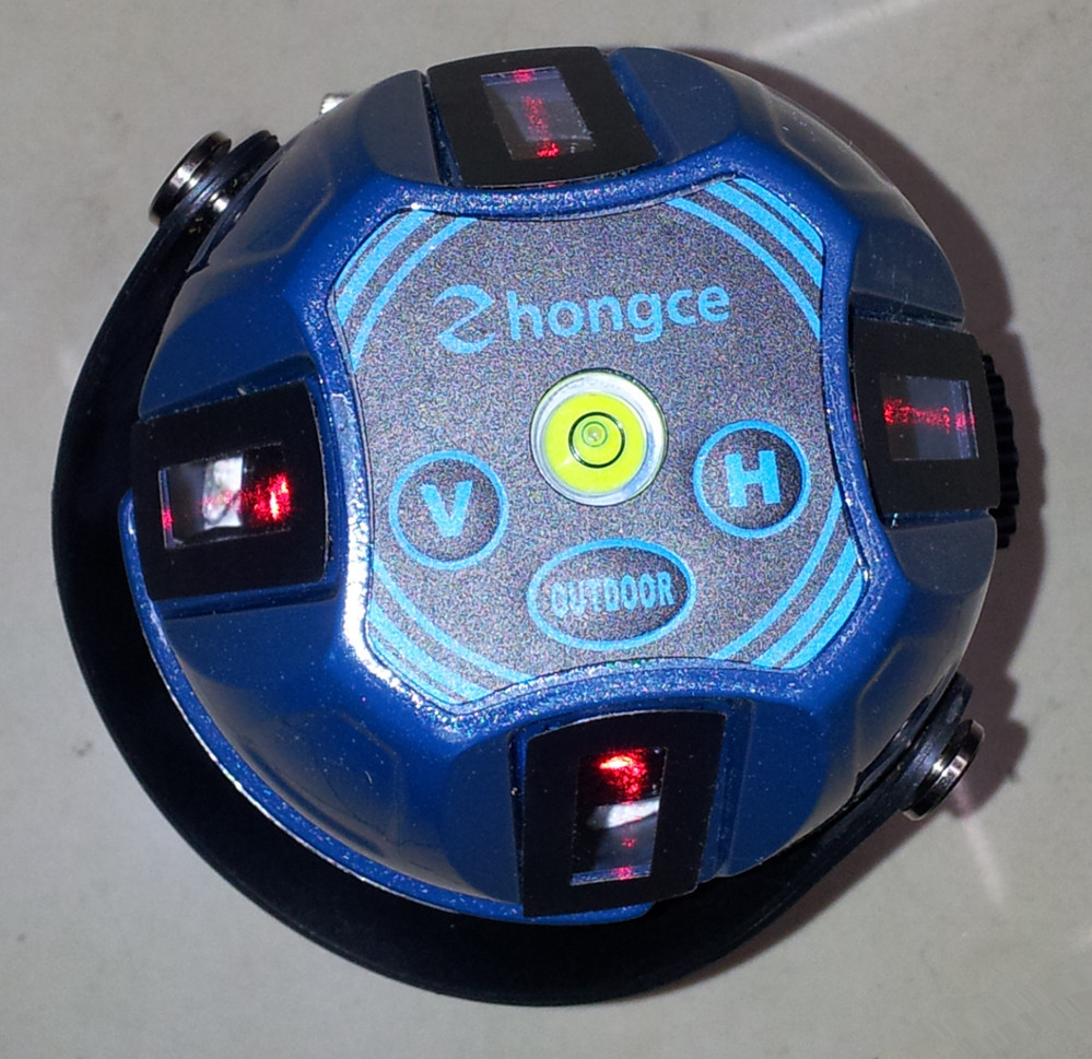 5线定位激光红外线水平仪