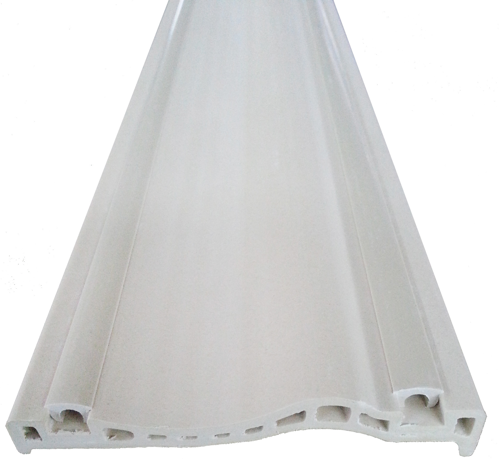 供应木塑门套线 门边线条 pvc木塑7012双压线