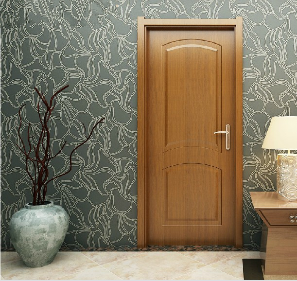 棕色卧室门装修效果图图片