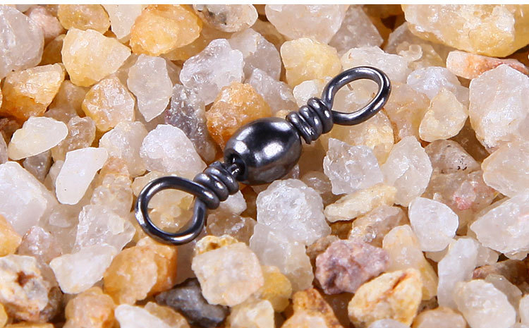 樽形转环单圈渔具鱼竿连接转环 路亚小配件 轴承转环