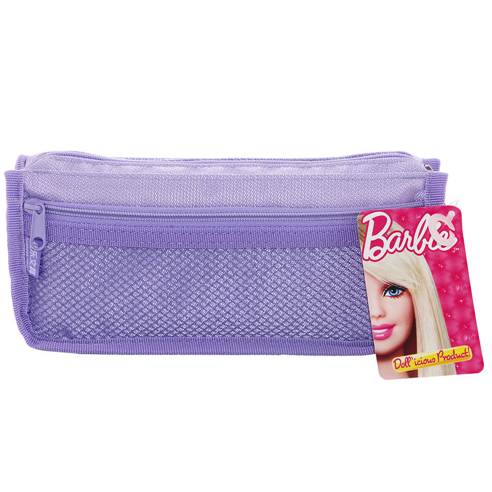 芭比公主笔袋粉色女小学生儿童文具笔袋韩版可爱文具袋bl8756图片