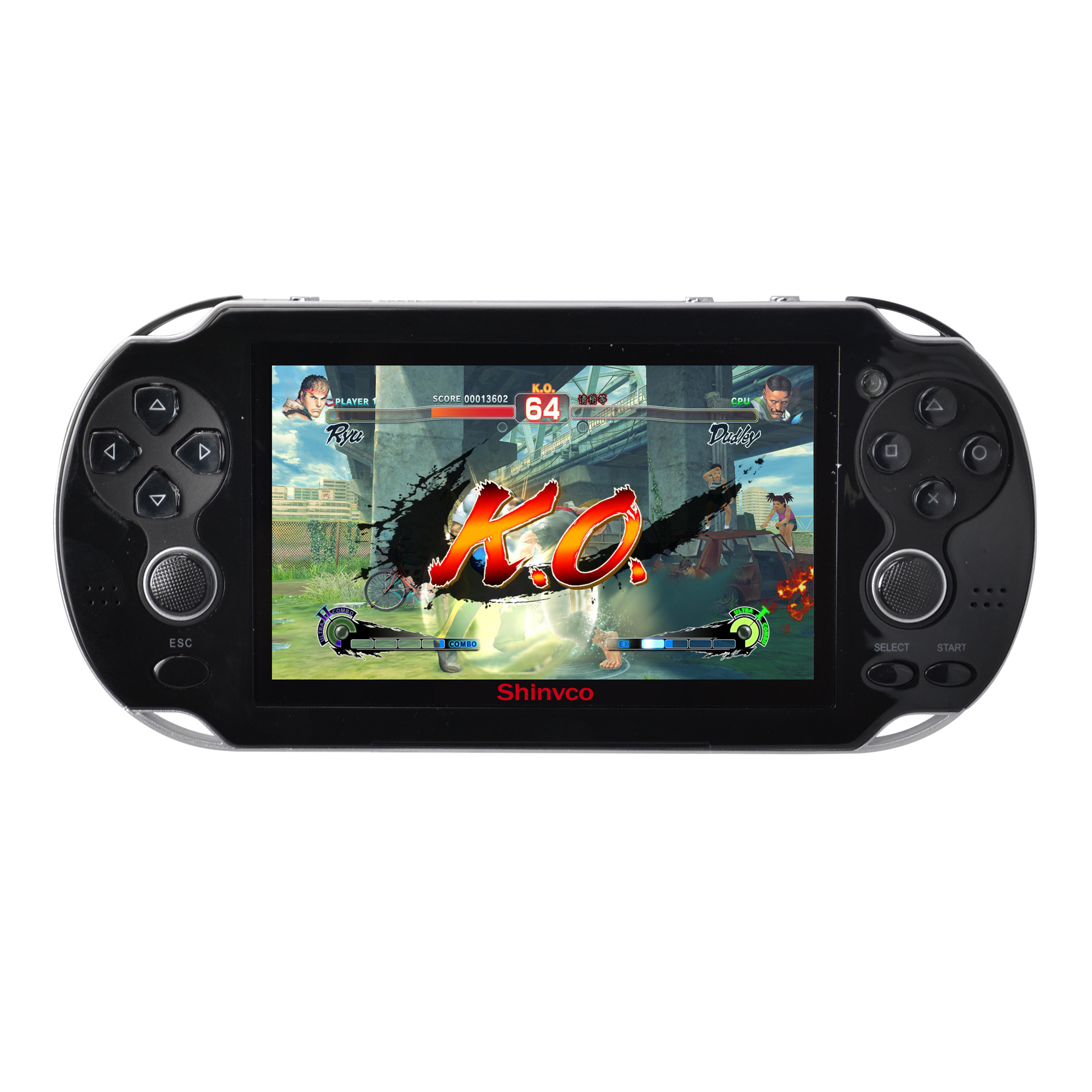 3寸lcd屏mp5游戏机 双摇杆经典mp6 psp掌机电子生产工厂