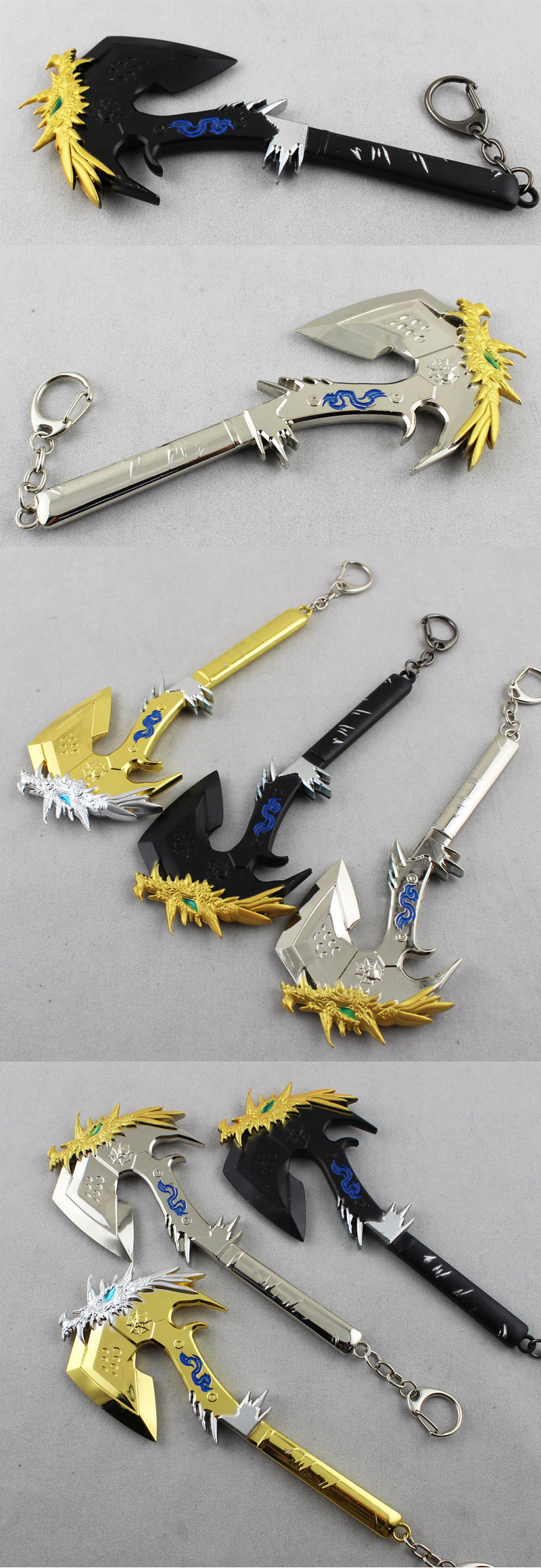 穿越火线cf周边冰龙手斧cf武器模型道具新款斧头玩具模型