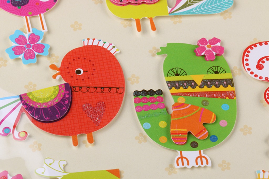 卡通贴纸 可爱儿童幼儿园奖励卡通贴 早教益智认知卡通bab粘纸