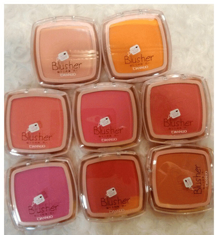 blusher腮红 炫亮胭脂 提亮肤色 修颜 裸妆批发 腮红