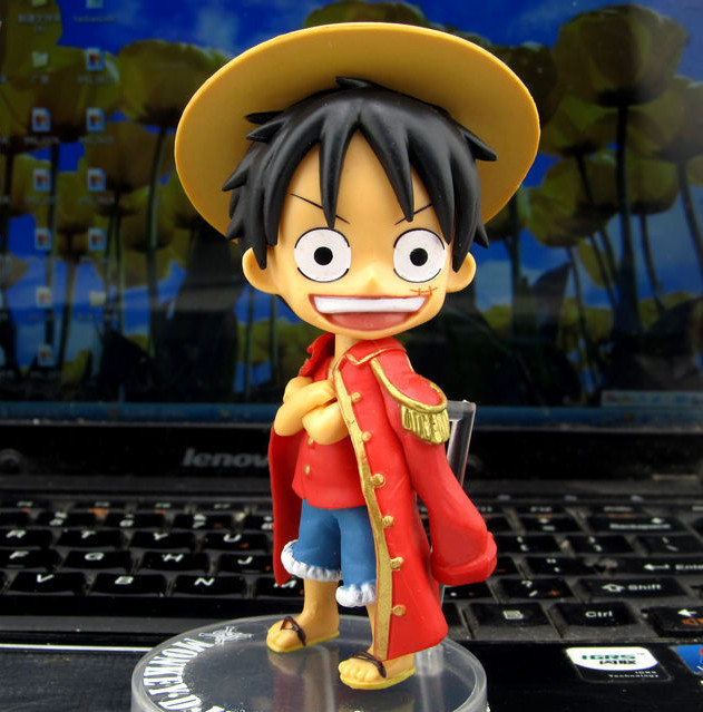 热销 圣诞礼品 海贼王模型 海贼王公仔 q版路飞 手办玩偶 摆件