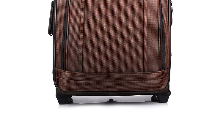 白沟箱包厂家供应男士商务大号拉杆密码登机箱批发牛津布行李箱