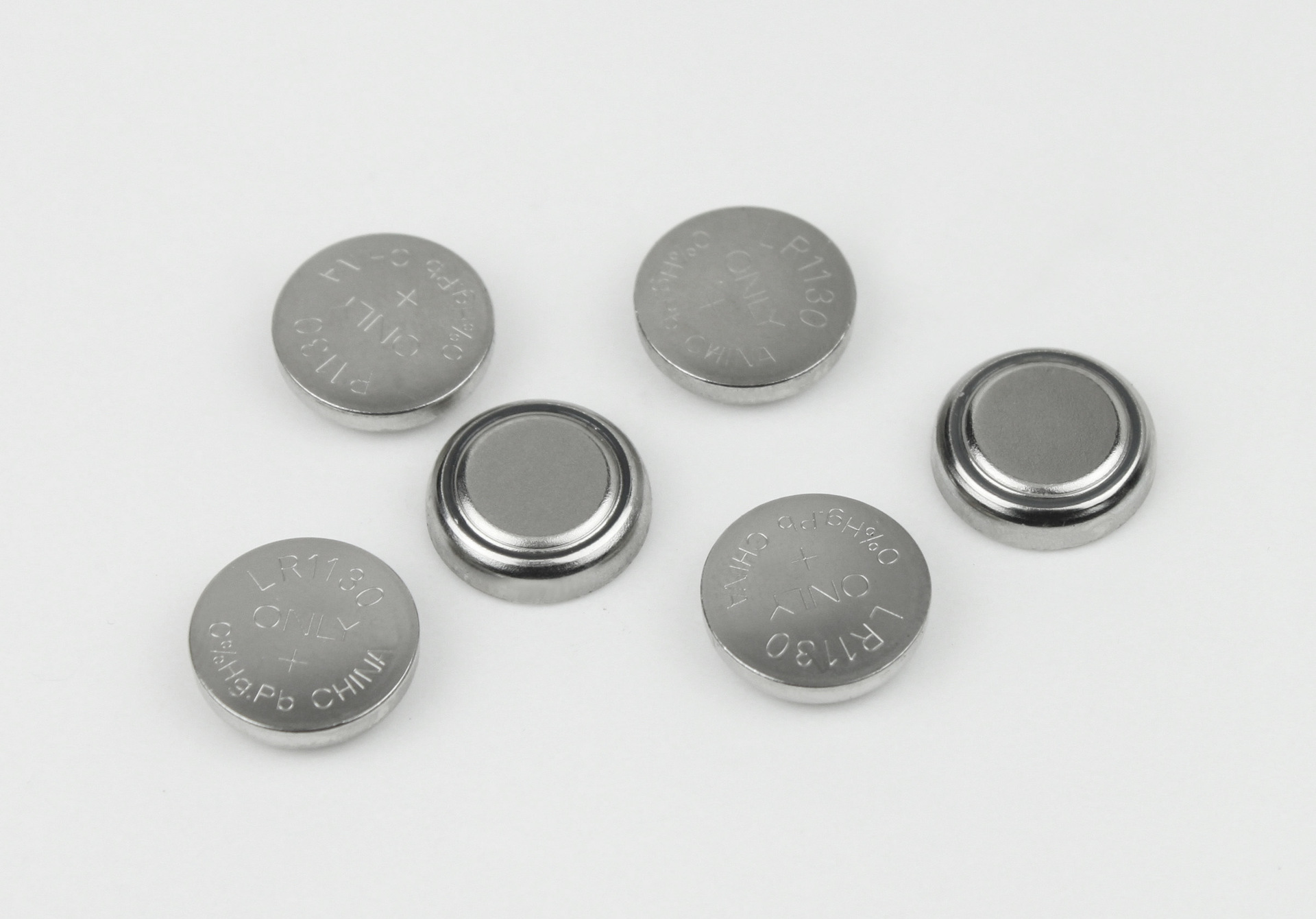 only昂力 lr1130 无汞无铅 安全环保钮扣电池