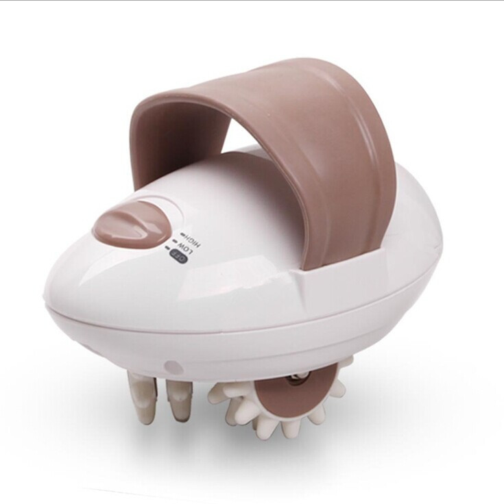 厂家直销 美体瘦身 震动推脂 迷你滚轮揉捏按摩器