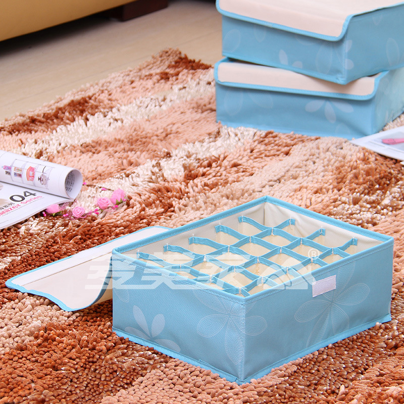 2014高品质超硬太阳花有盖内衣小物件收纳盒