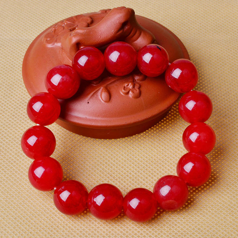 手饰 东陵玉黄玉寒玉/玉石手链批发/马来玉手链/佛珠/流行饰品