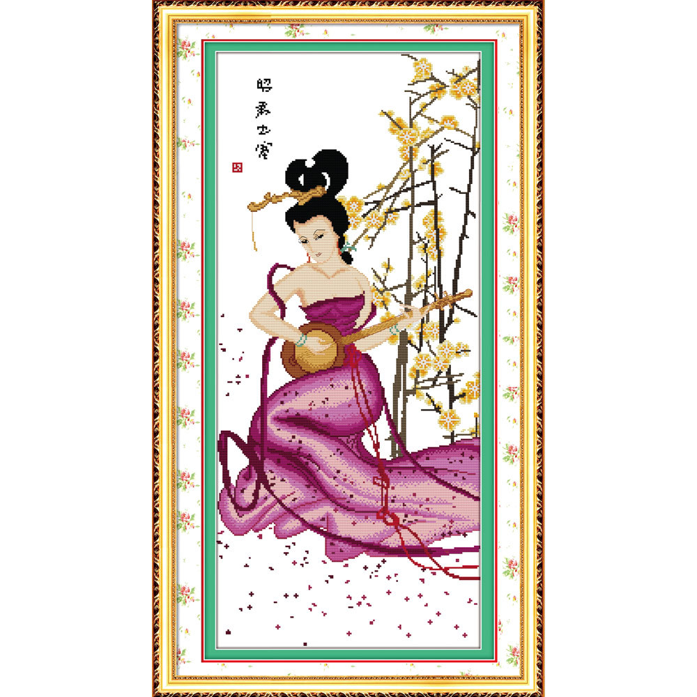 厂家十字绣批发精准印花贵妃醉酒9473十字绣本店商品支持一件代发