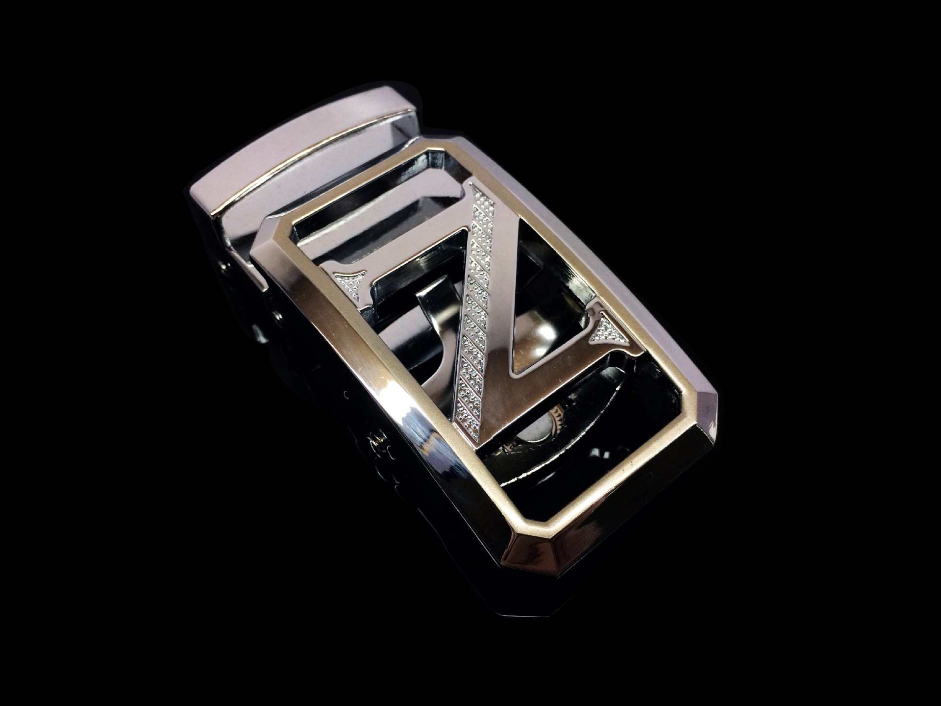 时尚男士镂空自动扣头 字母系列皮带扣头 h和b m n系列厂家扣头