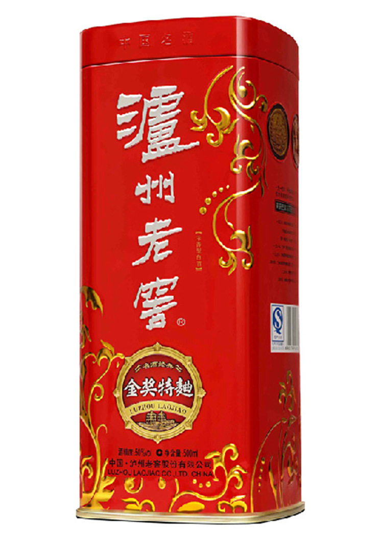 厂家直供 泸州老窖 金奖特曲 50度浓香型500ml