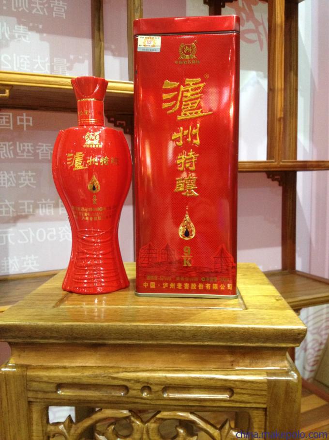 低价批发泸州老窖系列【泸州特酿k9】浓香型白酒52度500ml