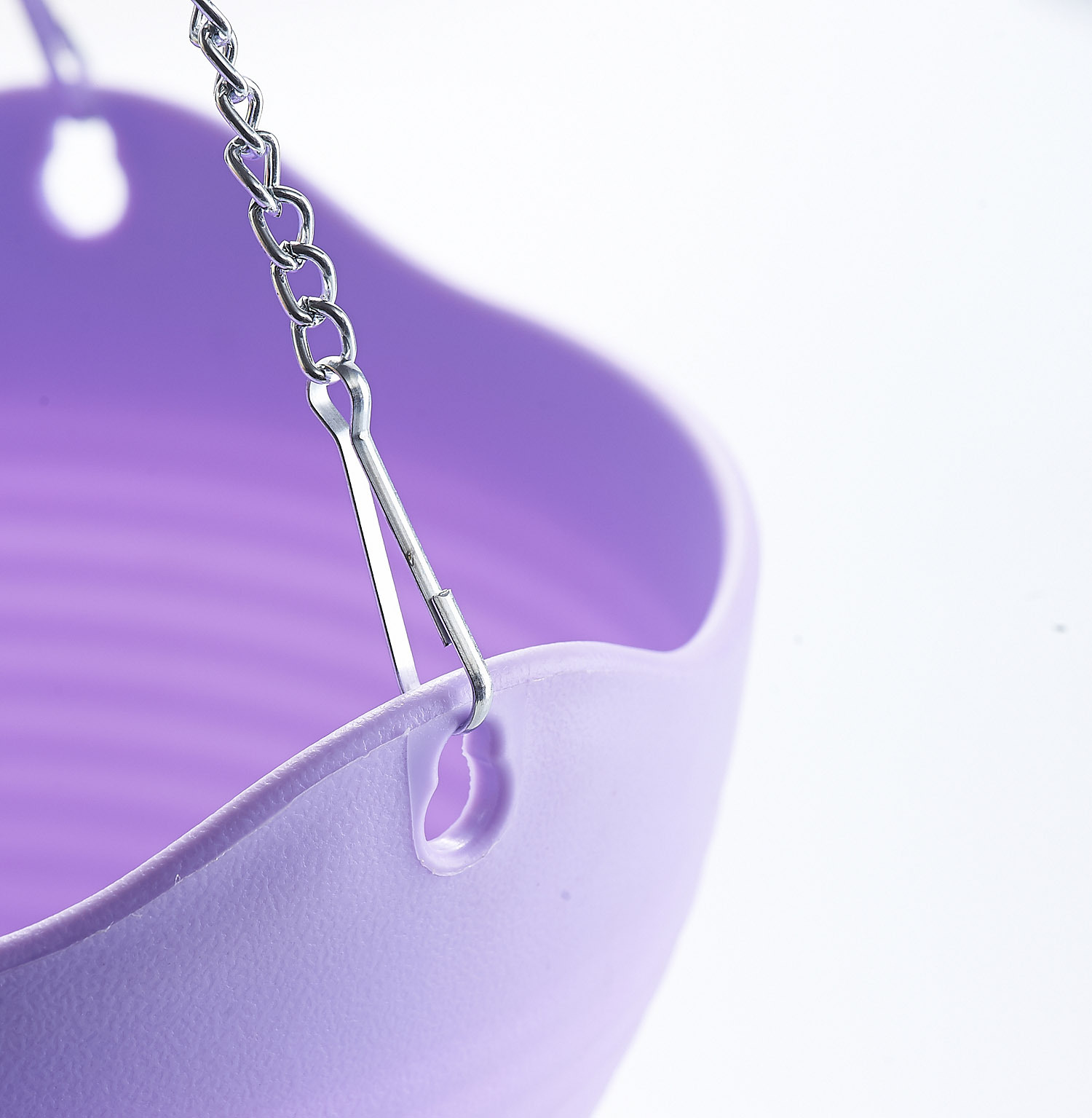 批发垂吊花盆园艺花盆 pp树脂加厚吊盆 塑料挂盆吊兰盆