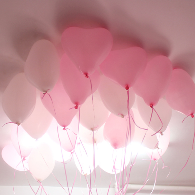 厂家批发珠光圆形气球氢气球婚房婚礼装饰庆典汽球批发100个包