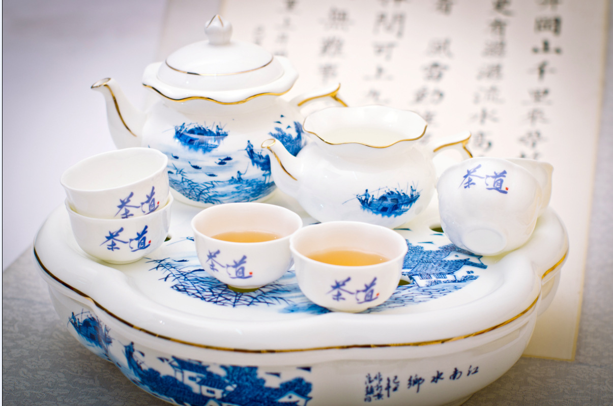 厂家直销精品骨质瓷茶具 10头功夫茶海 高级礼品定制