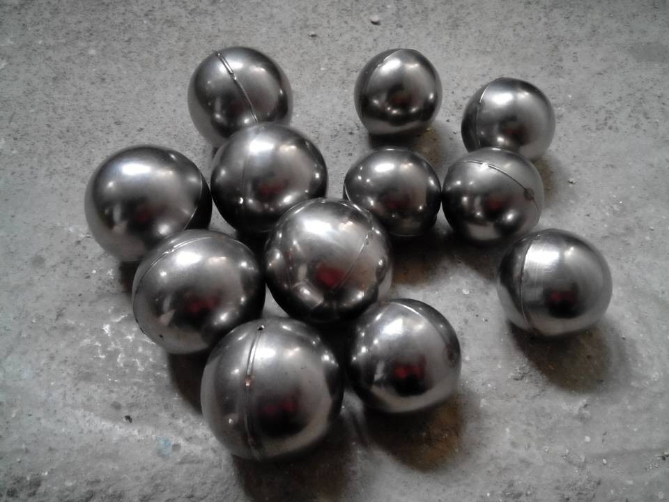 供应装饰门窗五金配件不锈钢圆球晾衣架配件不锈钢空心球建材配件