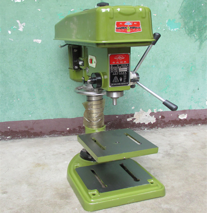 浙江金华热卖工业台钻z516台式钻床 重型钻机 钻孔机配十字工作台变钻