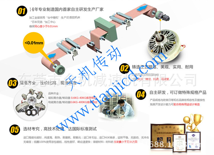 干式单板电磁离合器厂家 仟岱离合器包装机械用厂家直销电磁离合器 单片电磁离合器 仟岱电磁离合器 威政离合器