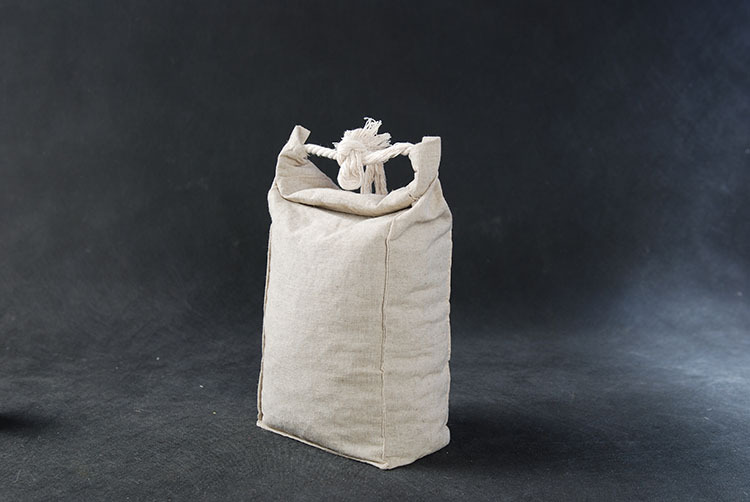 厂家直销亚麻束口粮食袋 麻布大米粮食袋 织耕堂厂家订做