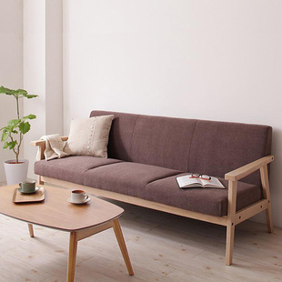 fulllove客厅实木沙发咖啡厅沙发餐厅扶手椅小户型沙发组合