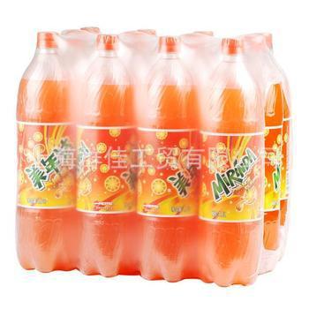 美年達橙味飲料1.5l*12