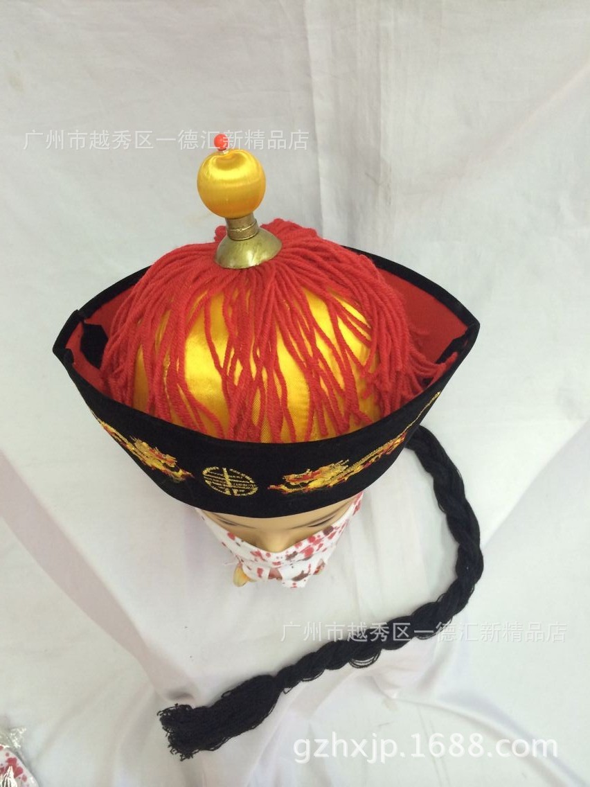【万圣节化妆服饰用品 僵尸帽子 僵尸扮演道具 皇帝帽子】价格,厂家,