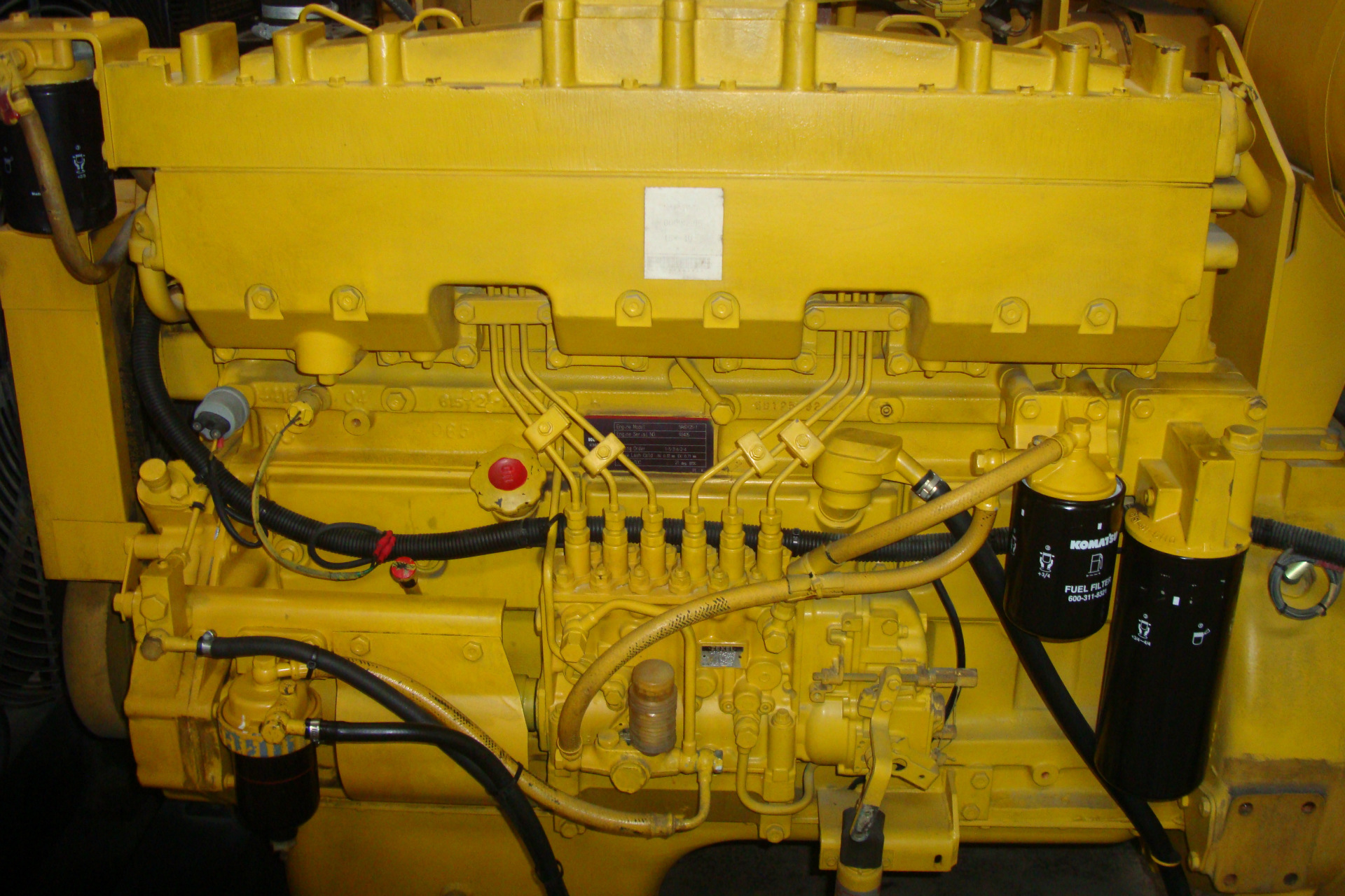 旧发电机240kw/二手komatsu小松柴油发电机sa6d125