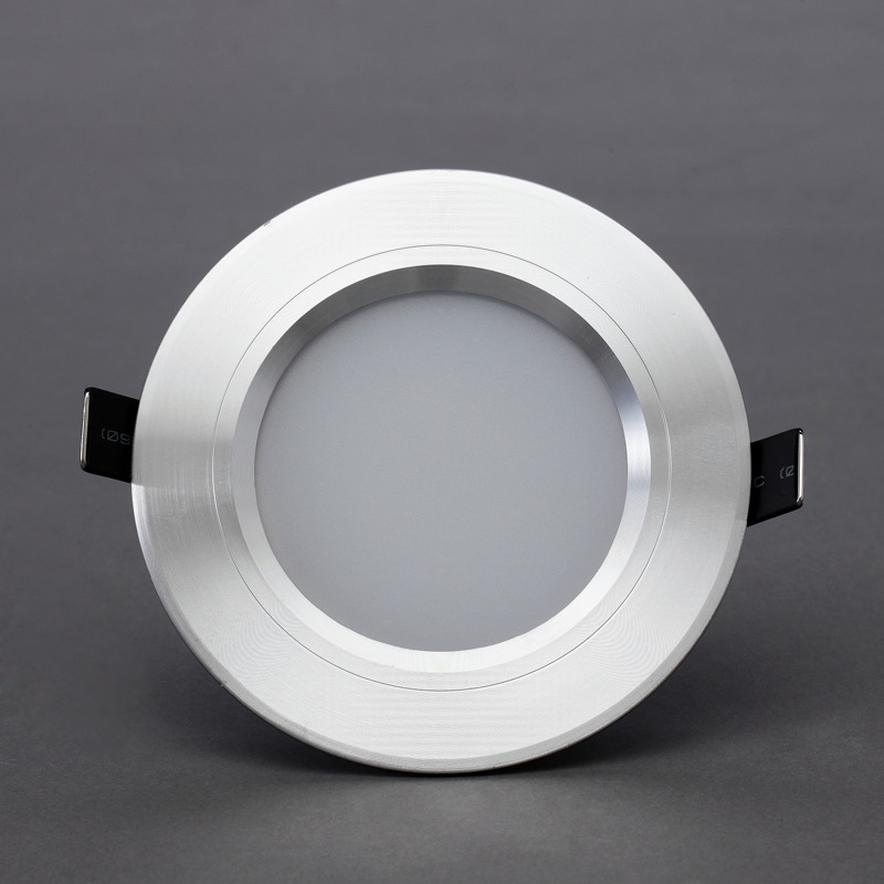 银色led筒灯 2.5寸/3寸/3.5寸 3w/5w/7w筒灯批发