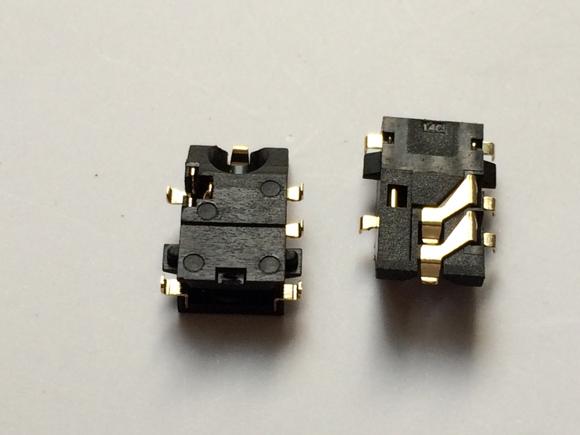 pj-342 耳机母座 沉板 斜口 贴片耳机插座 3.5音频插座 音响插座