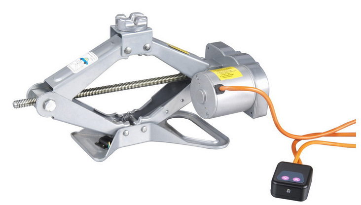 清仓促销 电动千斤顶/12v车用电动千斤顶/1t剪式电动千斤顶