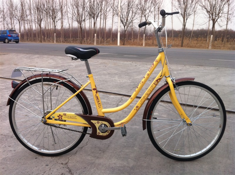 供应26寸淑女自行车,天津自行车厂厂家直销,保证质量,批发零售