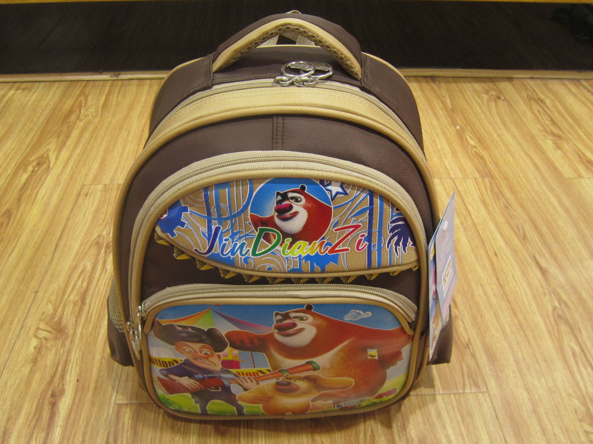 熊出没图案幼儿园书包儿童书包学生书包小学生减负双肩书包背包