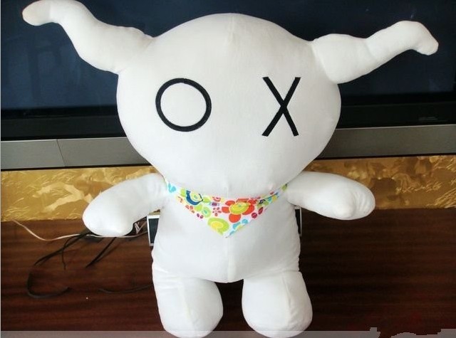 刘德华最爱儿子娃娃毛绒玩具安逗黑仔 公仔 安仔黑豆生日情人节礼图片