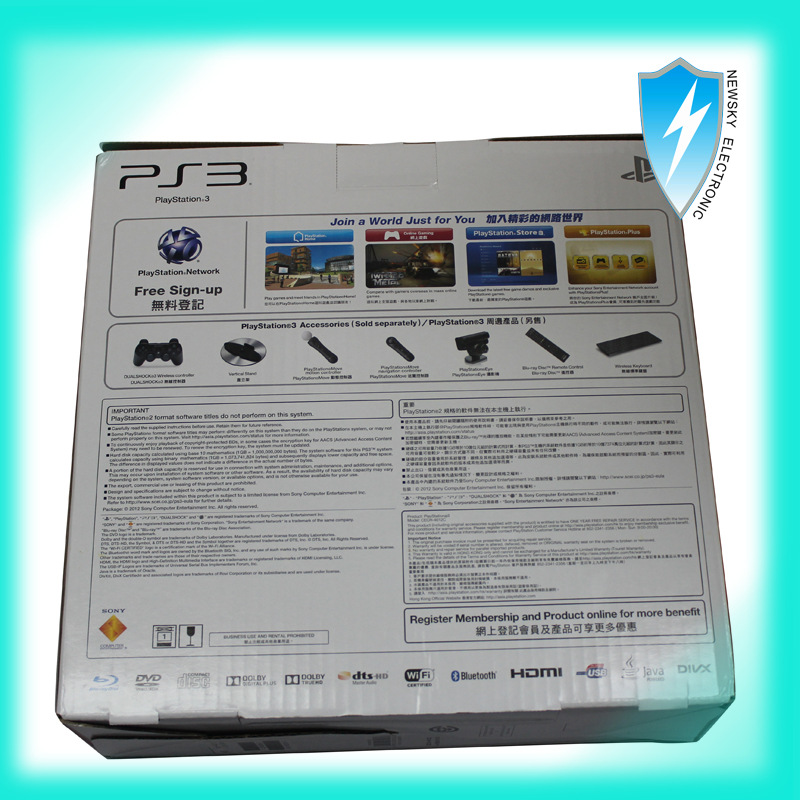 ps3 4000型整机 500gb 索尼游戏机