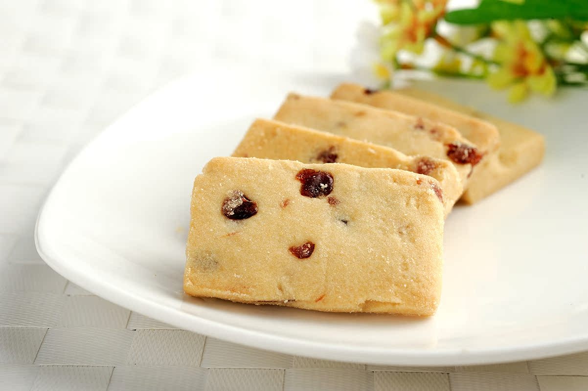 手工传统糕点 进口 蔓越莓曲奇200g 饼干糕点 休闲零食 批发包邮