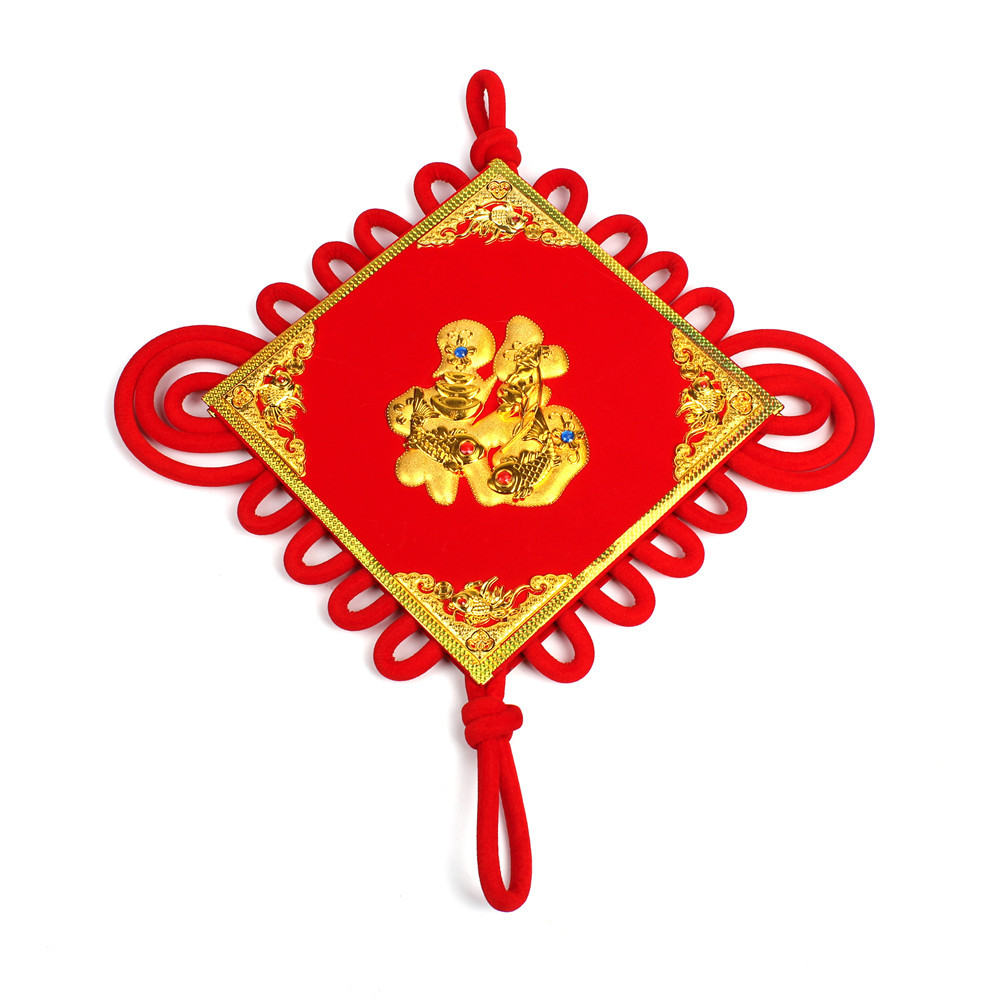 创意福字中国结 挂件 大号 春节礼品 高档 中国结 艺术时尚装饰品图片