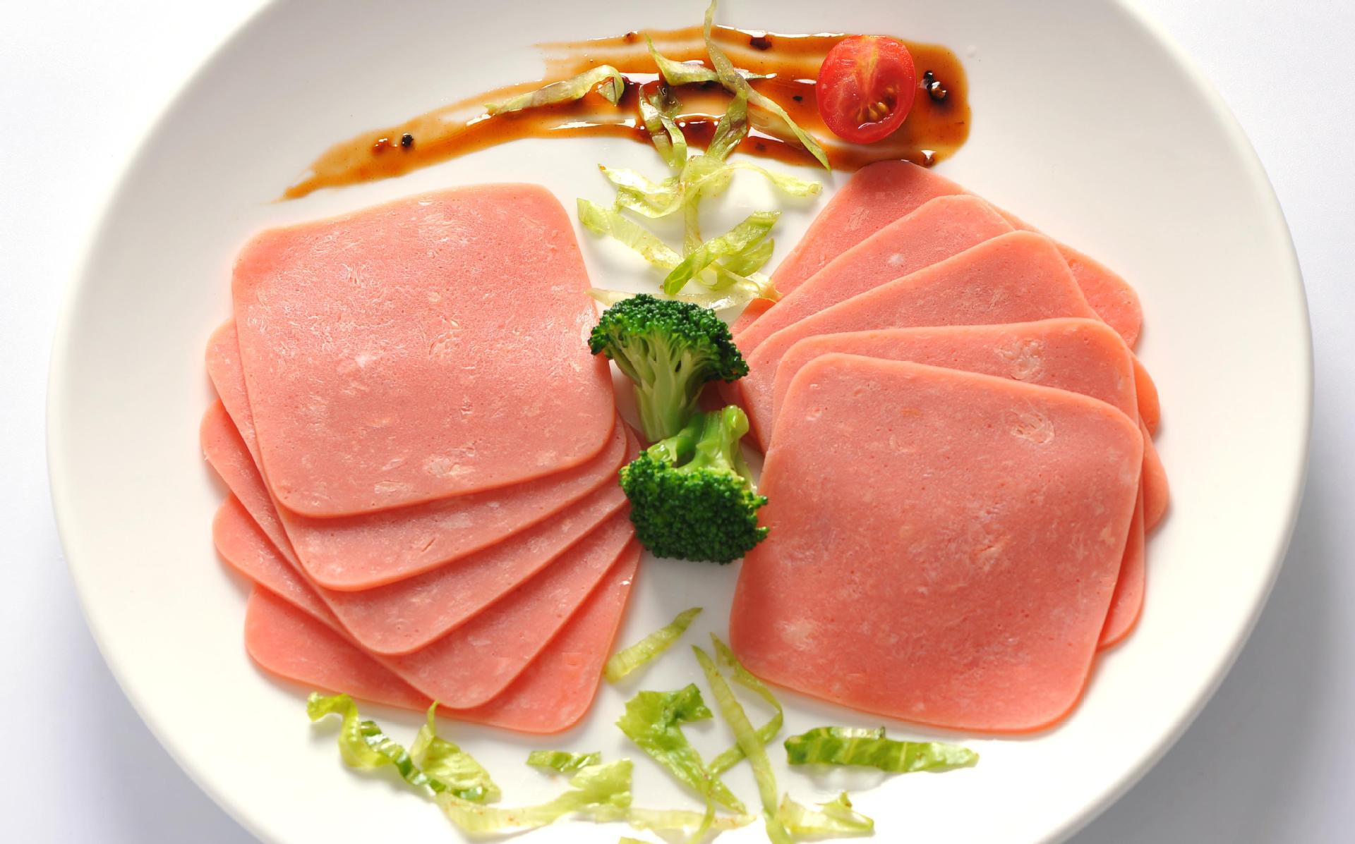 香肠切片面包用火腿切片厂家直销火腿切片批发烘焙食品配料批发