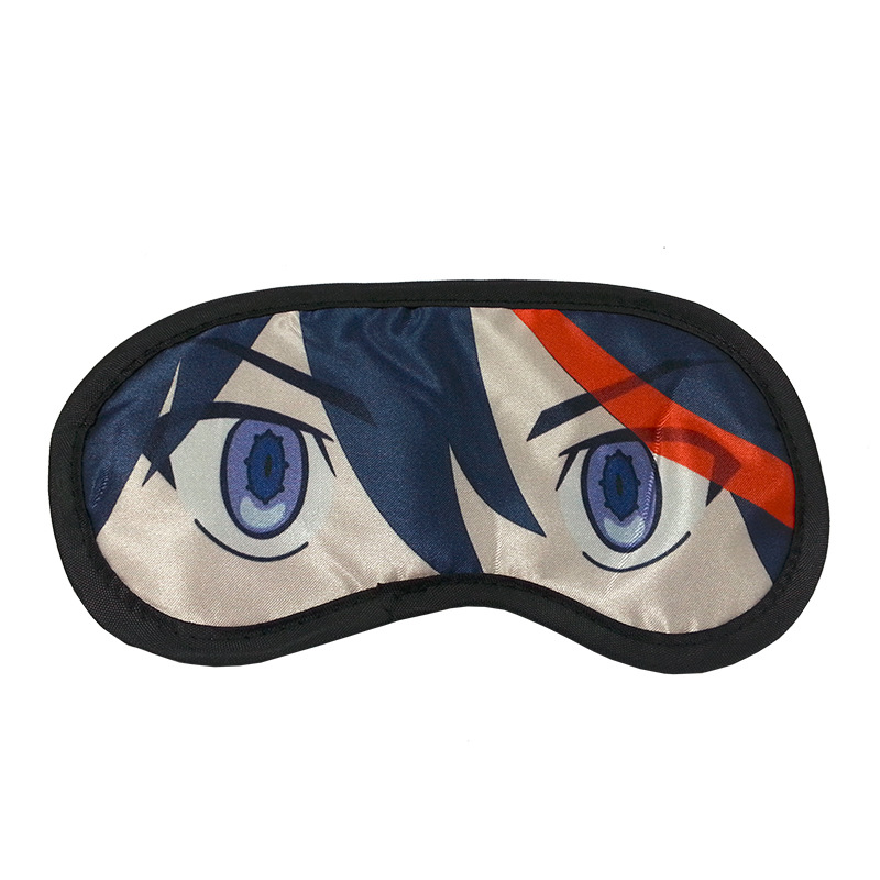动漫午睡眼罩卡通人角色cos眼罩黑执事夏尔黑崎一护佐助