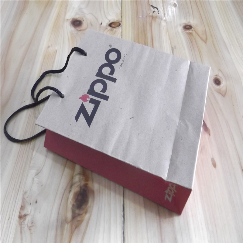 zippo打火机专用手提袋打火机配件耗材 打火机包装盒袋批发