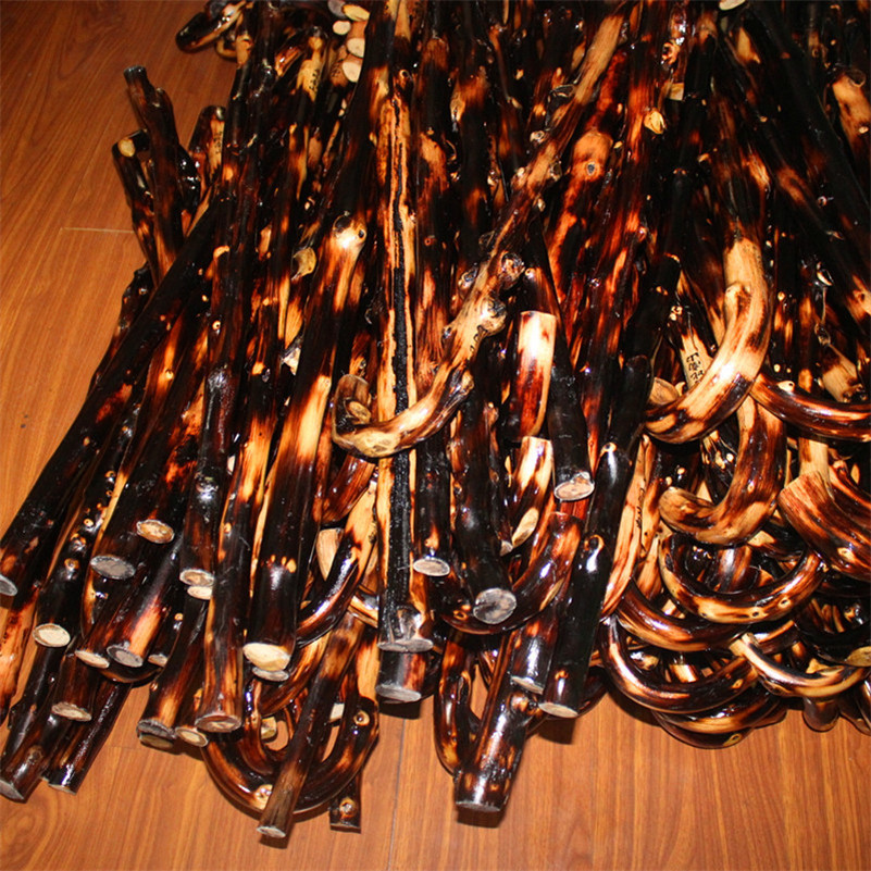 天然老藤木粗拐杖 老人实木手杖登山杖拐棍 精品拐杖批发16