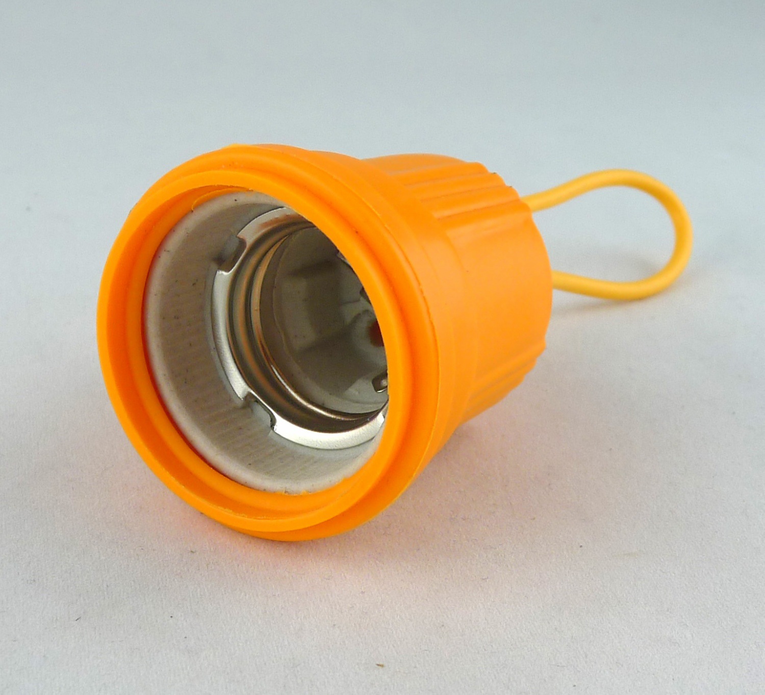 广东揭阳直产供应 实惠精品 韩式高级灌胶防水灯头 e27螺口灯头价格