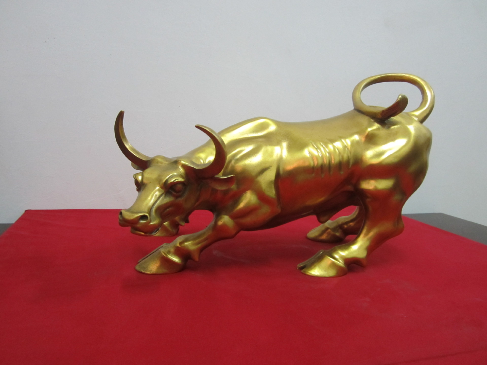 华尔街牛 铜制家居办公摆件 吉祥摆件 量大从优