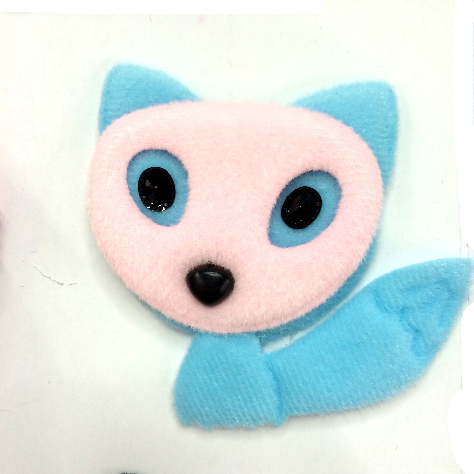 【厂家直销】超声波压花 狐狸配件 童装手套帽子围巾袖套配件