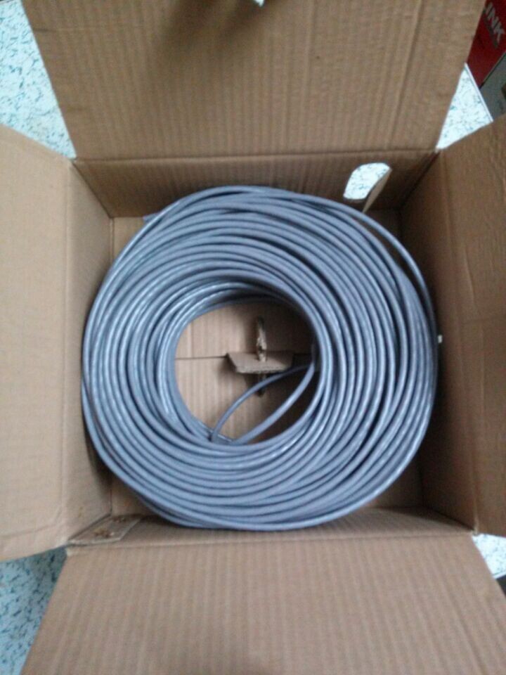 网线 网络线材 成箱100米网线全铜包铝(安普新世纪)100米成箱线