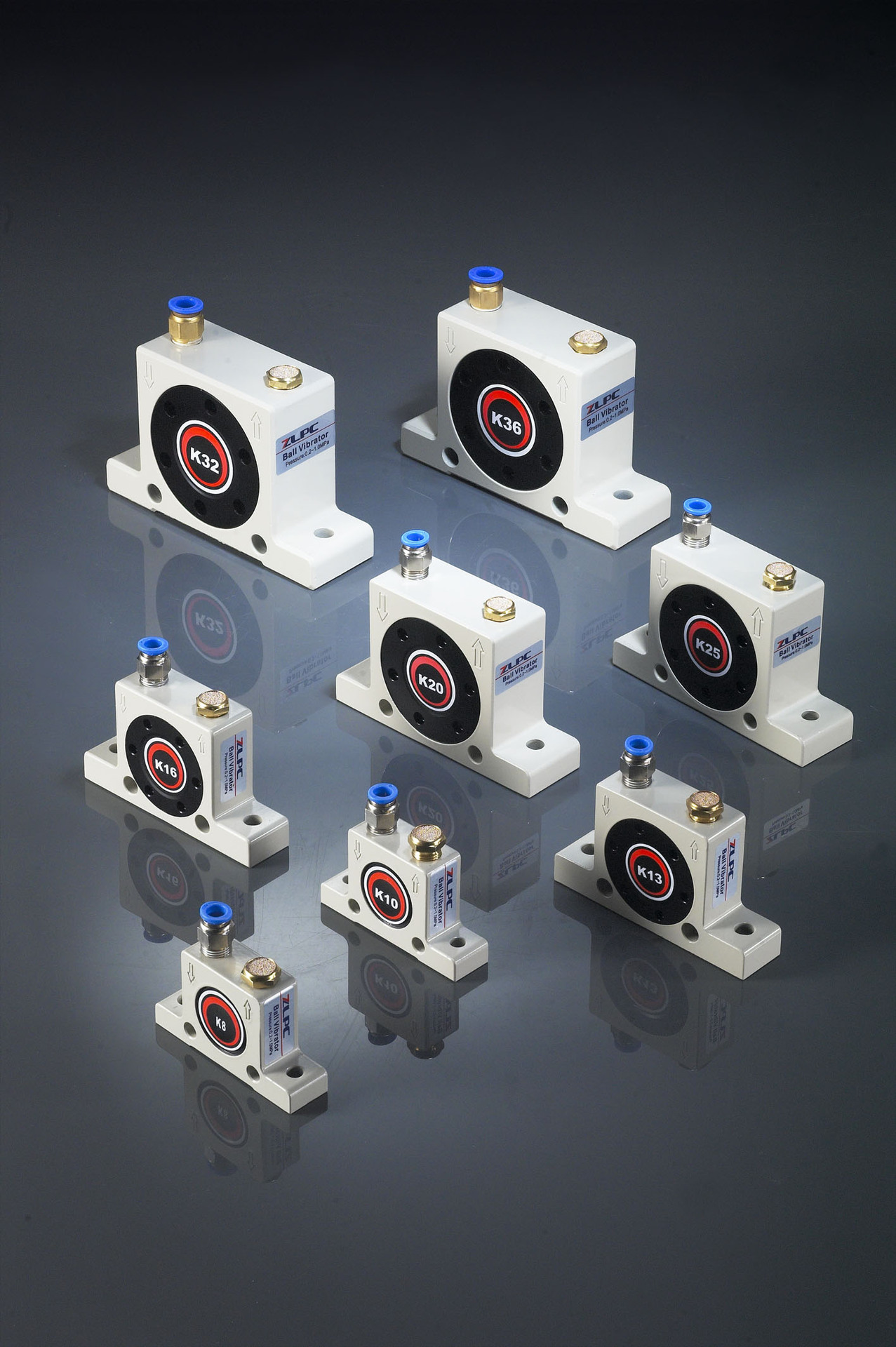 振灵制造生产k-13气动钢珠式振动器 安全可靠 可定制