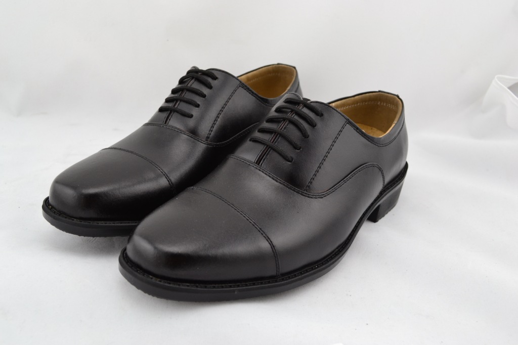 07a校尉常服三接头商务皮鞋真皮男士低帮皮鞋一件代发