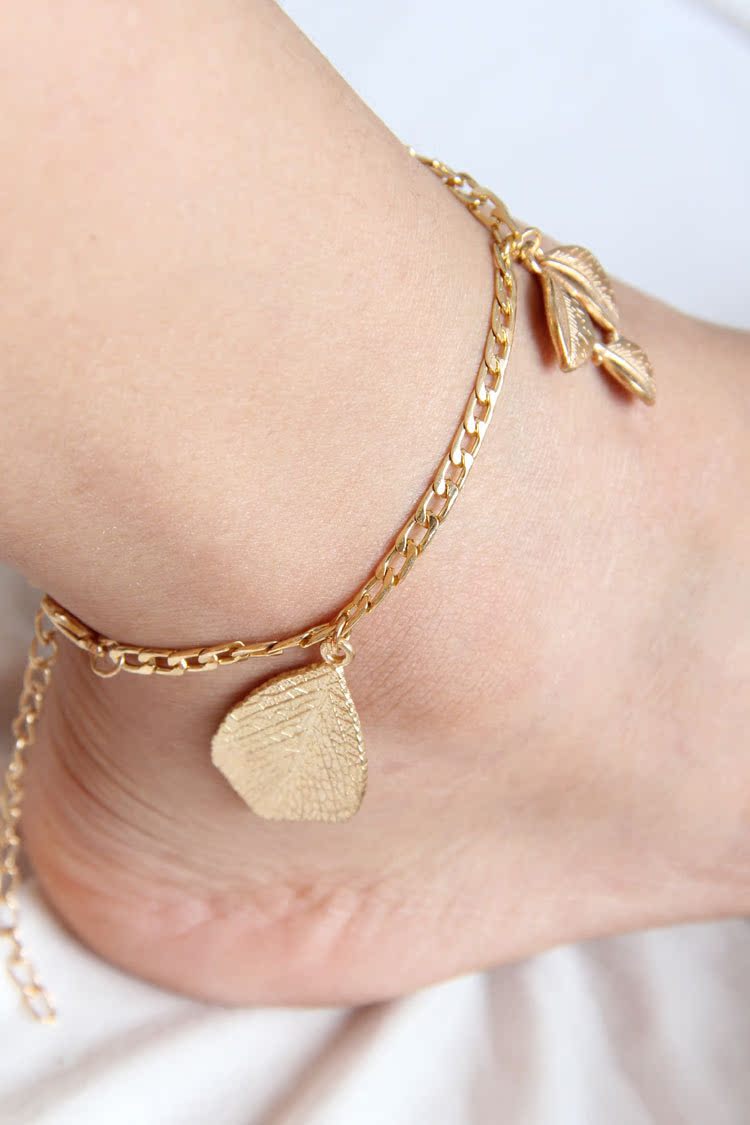 七夕情人节脚链脚带脚饰女朋友表白礼物欧美个性脚环饰品 fl-100